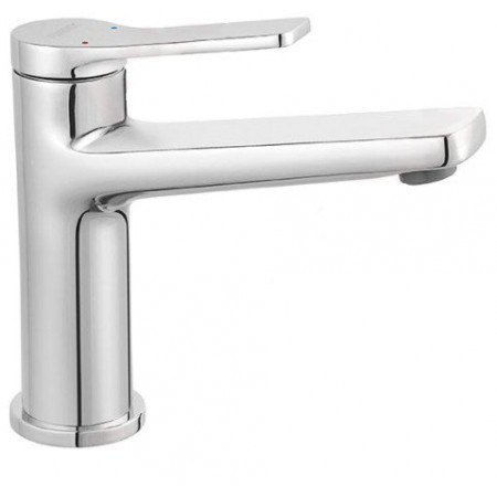 Смеситель для умывальника Ferro Stratos BSC2 хром + Click-Clack