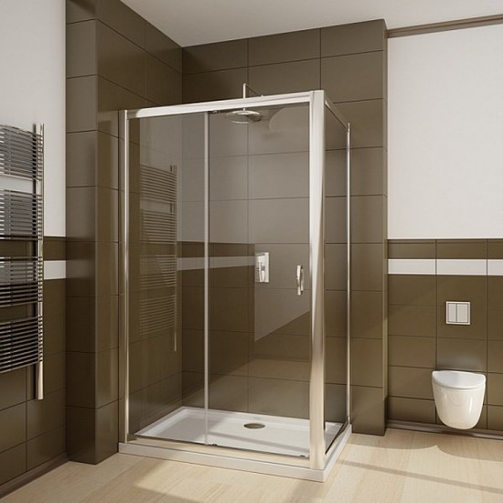 Душевой уголок Radaway Premium Plus DWJ+S 100x90 стекло прозрачное