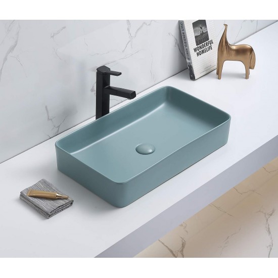 Умывальник Ceramalux 78189MLG-6 60,5x35,5 зеленый