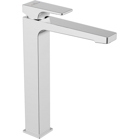 Смеситель для умывальника высокий Villeroy&Boch Architectura Square TVW12500200061 хром