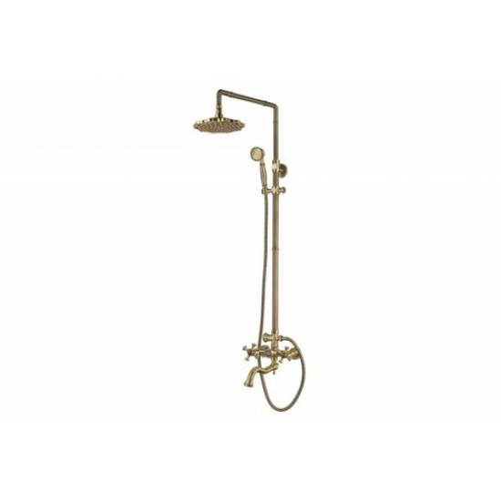 Душевая стойка Zorg Antic A 7002 DS BR (AZR 608 DS-3-6 BR)