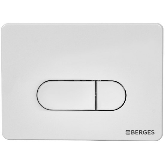 Клавиша для инсталляции Berges Novum D1 040031 белая
