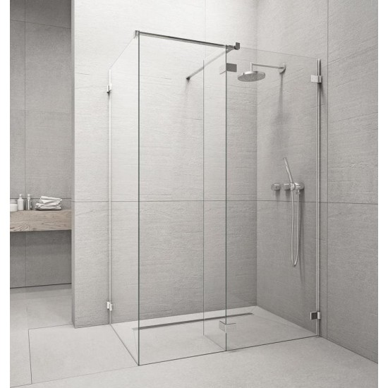 Душевой уголок Radaway Euphoria Walk-in III 90/100/30 прозрачное/хром