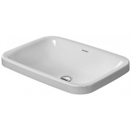 Умывальник встраиваемый Duravit DuraStyle 0372600000 60x43