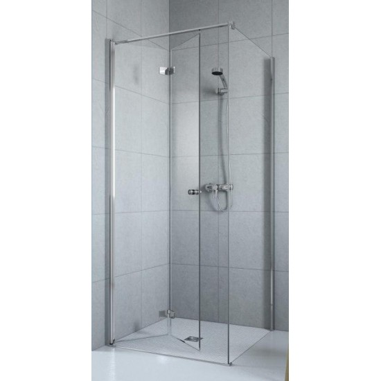 Душевой уголок Radaway Fuenta New KDJ B 80x70 L/R стекла прозрачные, профиль хром
