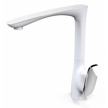 Смеситель для кухни Welt-Wasser ESSEN 606 WT хром-белый