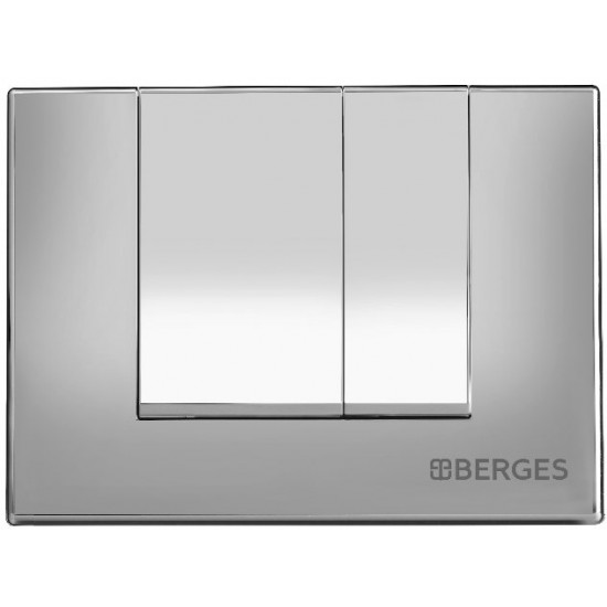 Клавиша для инсталляции Berges Novum S3 040043 хром глянец