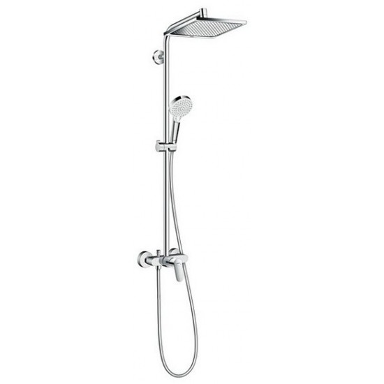 Душевые системы Hansgrohe Crometta E 240 1jet Showerpipe 27284000