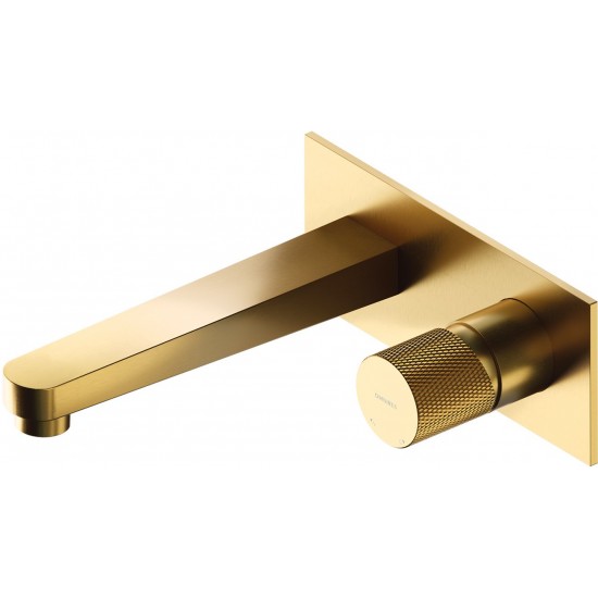 Смеситель для умывальника скрытого монтажа Omnires Contour CT8015GLB брашированное золото Смеситель для умывальника скрытого монтажа Omnires Contour CT8015GLB брашированное золото