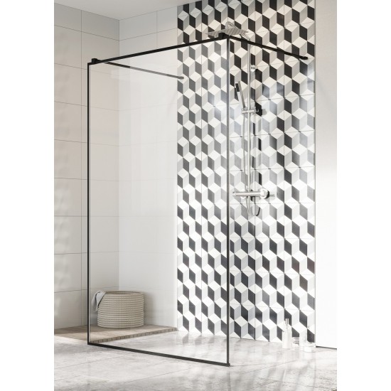 Душевой уголок Radaway Walk-in Modo X I Black Frame 120