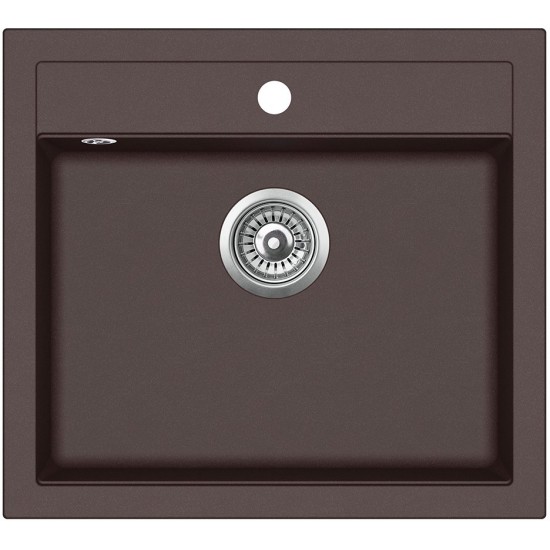 Кухонная мойка Aquasanita QUADRO SQQ 100 120 W 56,5x51 Cerrus