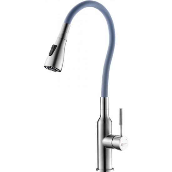 Смеситель для кухни Lemark Expert LM5082S-Gray серый