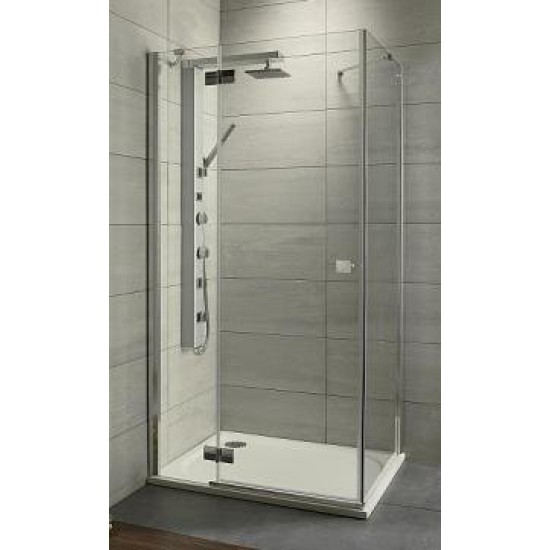 Душевой уголок Radaway Almatea KDJ 90 90x100 графит/хром