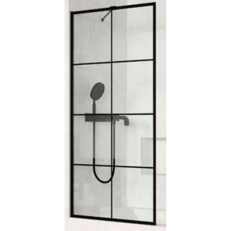 Шторка на ванну Radaway Modo New Black PNJ Factory 100 (прозрачное)