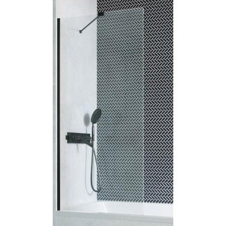 Шторка на ванну Radaway Modo New Black PNJ 100 (прозрачное)