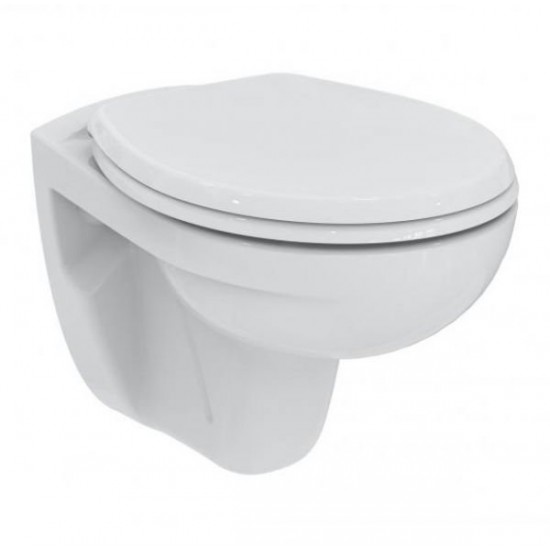 Унитаз подвесной Ideal Standard Eurovit Rimless K881201 с крышкой soft-close