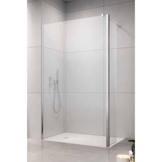 Душевой уголок Radaway Eos II Walk-in L/R 90 прозрачное/хром