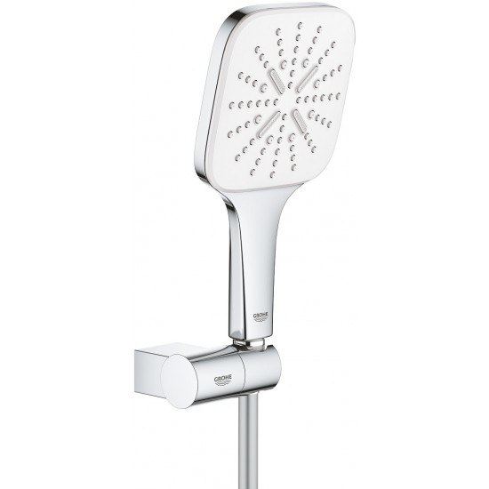 Душевой набор Grohe Rainshower SmartActive 130 Cube 26588LS0 белая луна