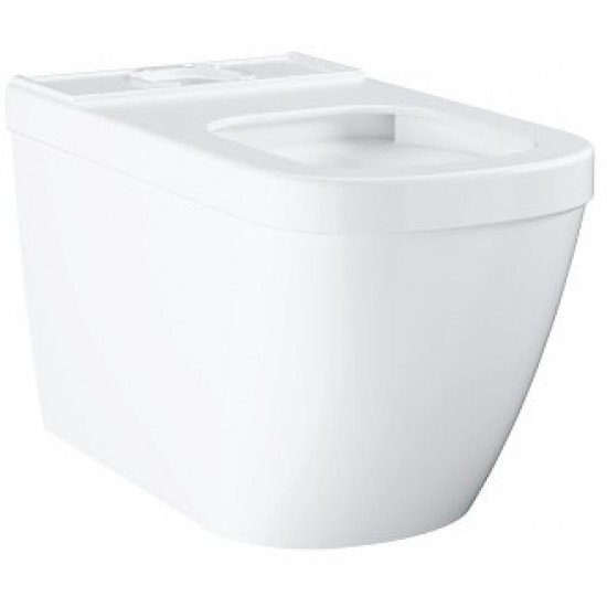 Унитаз приставной Grohe Euro Ceramic 3933800H 67x37,4 с антибактериальным покрытием