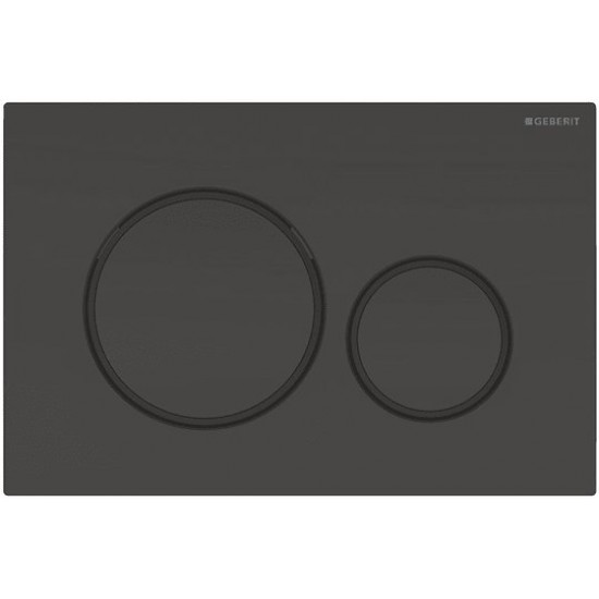Кнопка смыва Geberit Sigma20 115.882.DW.1 черный матовый Кнопка смыва Geberit Sigma20 115.882.DW.1 черный матовый
