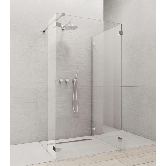 Душевой уголок Radaway Euphoria Walk-in IV 90x80 прозрачное/хром