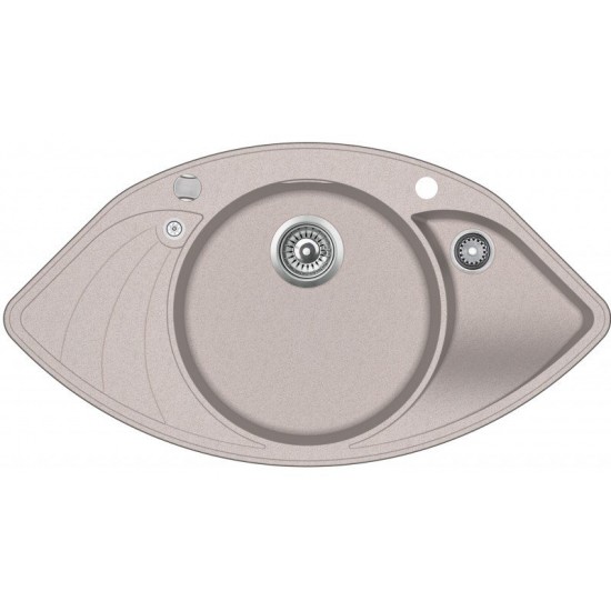 Кухонная мойка Aquasanita PAPILLON SCP 151 110 AW 94,5x50,5 Beige