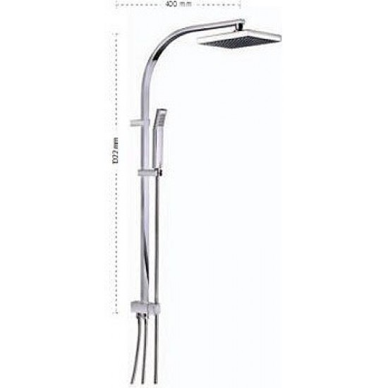 Душевая система Teka Universe Cuadro 7900264 Душевая система Teka Universe Cuadro 7900264