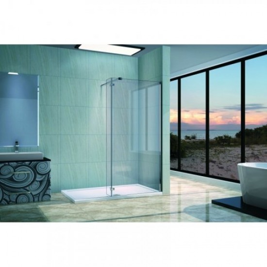 Душевой уголок Welt-Wasser WW400 Walk-in 100G+30G 100x185