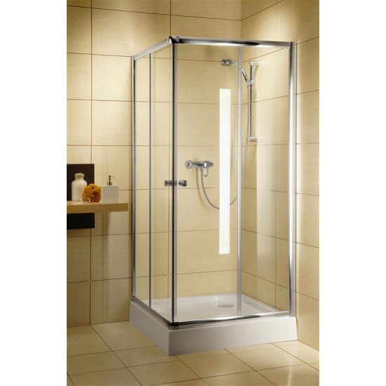 Душевой уголок Radaway Classic C 1850 80x80x185 прозрачное/белый