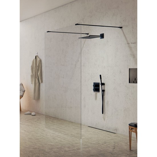 Душевой уголок New Trendy New Modus Black 100x200 (EXK-0083)