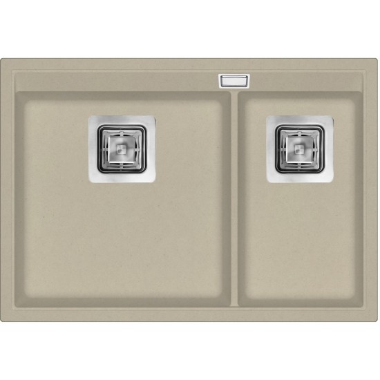 Кухонная мойка Aquasanita Delicia SQD 150 111 AW 65x45,5 Silica