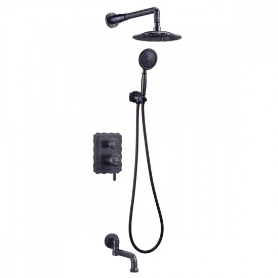 Душевая система скрытого монтажа Lemark Jasmine LM6622ORB