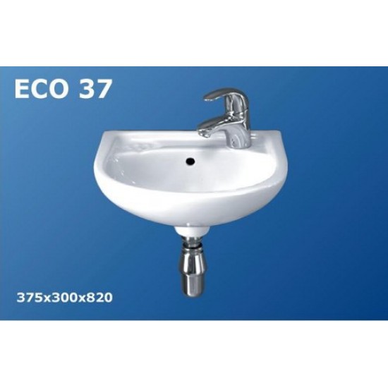 Умывальник Porta Eco 37 37,5x30 цвет бежевый