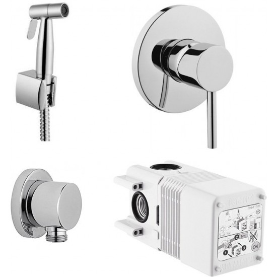 Смеситель для биде Vitra Solid S A49226EXP со скрытой частью