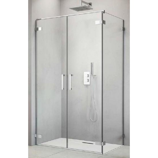 Душевой уголок Radaway Arta DWD+S 80x100 прозрачное/хром