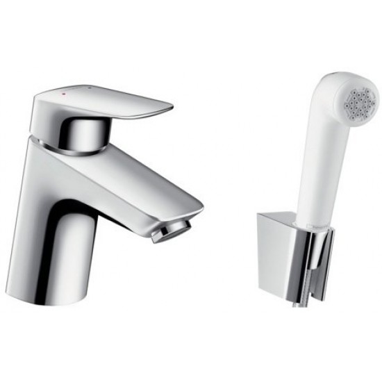 Смеситель для умывальника Hansgrohe Logis 71290000 с гигиеническим душем
