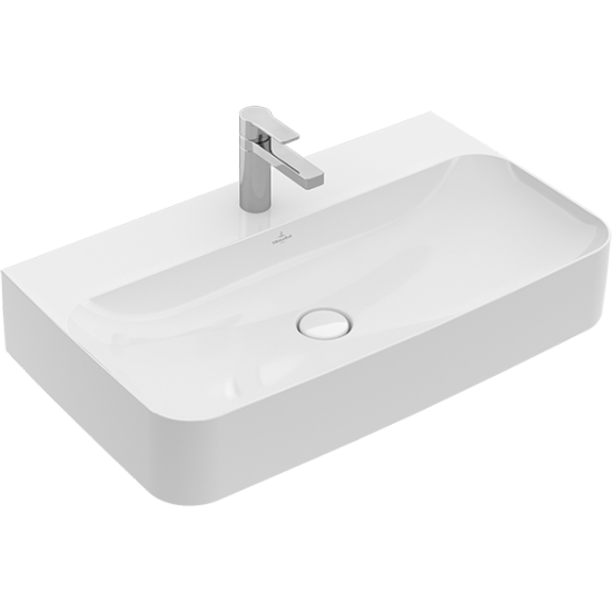 Умывальник мебельный Villeroy & Boch Finion 80х47 с отверстием под смеситель