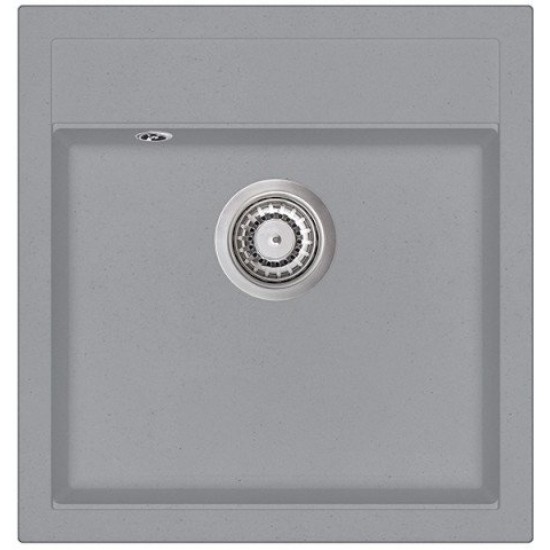 Кухонная мойка Aquasanita Tesa SQT 100 221 W 49x51 Light grey