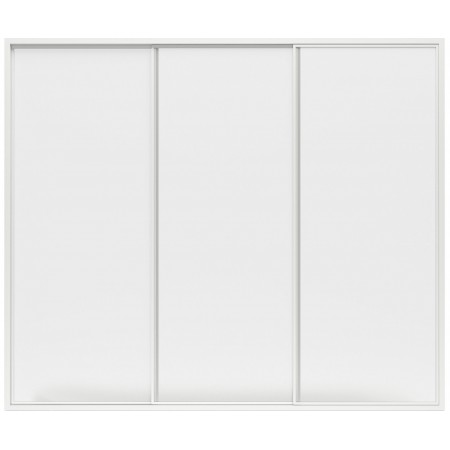 Шторка для ванны Bas Стайл 160x145 3 створки стекло