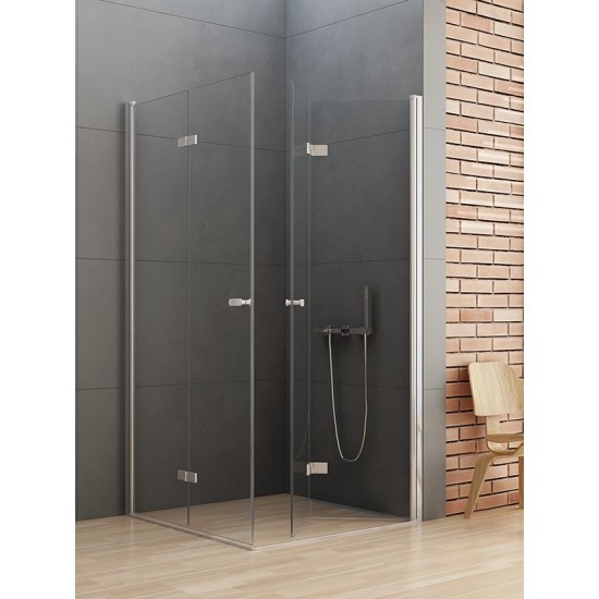 Душевой уголок New Trendy NEW SOLEO 2D 90x90 стекло прозрачное