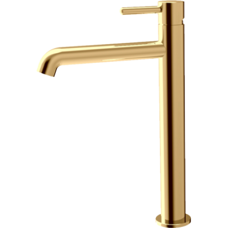 Смеситель для умывальника высокий OMNIRES Y Y1212 золото