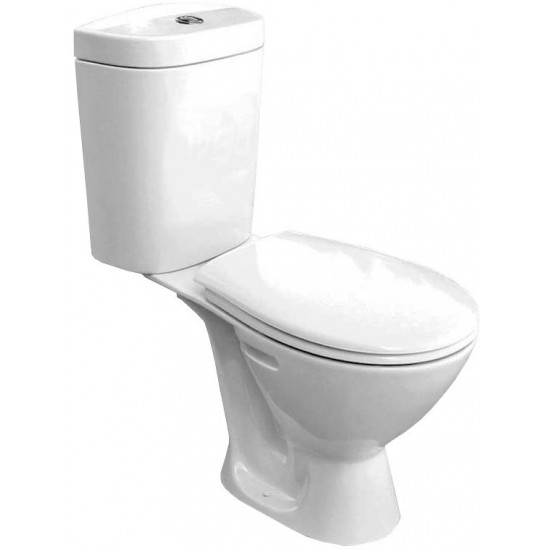 Унитаз Cersanit BEST 031 36,8x65,8 сиденье полипропилен Унитаз Cersanit BEST 031 36,8x65,8 сиденье полипропилен
