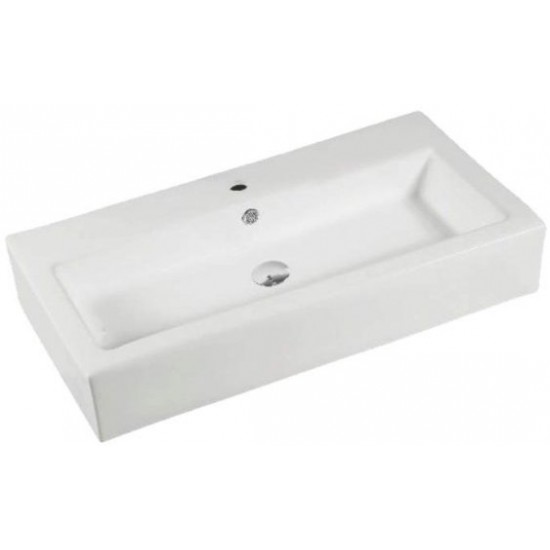 Умывальник накладной Ceramalux 9255-7029D 81x43,5 белый
