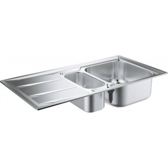 Кухонная мойка Grohe K400 60-S 97/50 1.5 97x50 нержавеющая сталь