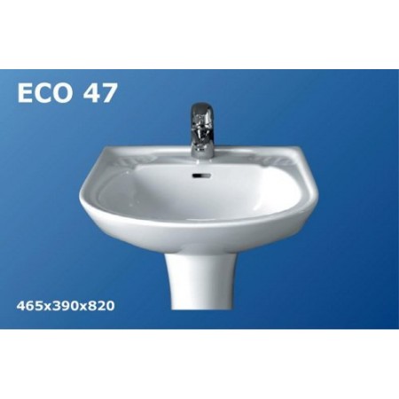 Умывальник Porta Eco 47 46,5x39