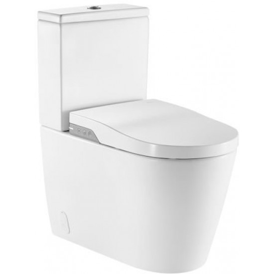 Унитаз напольный Roca Inspira In-Wash 80306L001 безободковый с умным сиденьем и псевдобиде