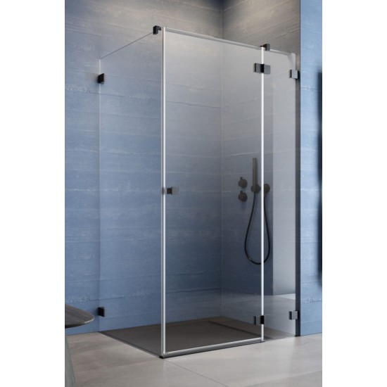 Душевой уголок Radaway Essenza Pro Black KDJ L 90x90 прозрачное/черный