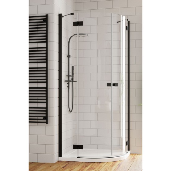 Душевой уголок Radaway Essenza New Black PDD 80x80