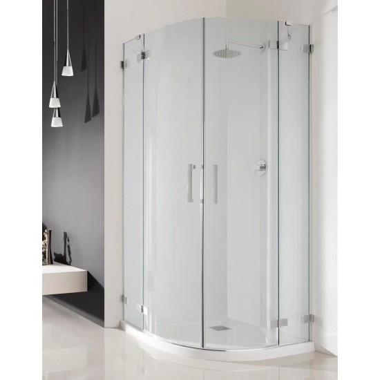 Душевой уголок Radaway Euphoria PDD 80x100 прозрачное/хром
