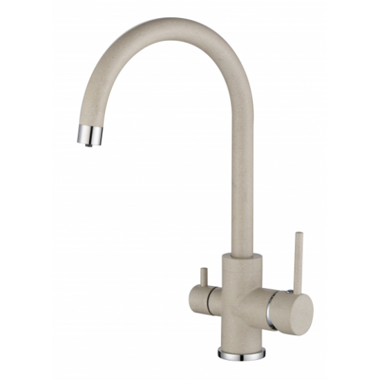 Смеситель для кухни AquaSanita Sabiaduo 2963 111 silica